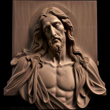 3D model st jesus (STL)